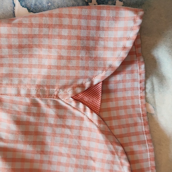 Black Brown 1826 non-iron checked shirt, size small - Picture 6 of 8